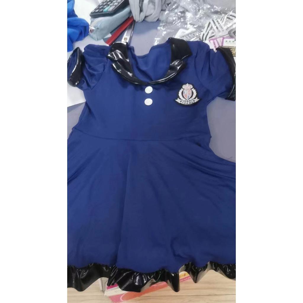Costumi per la Festa dei Bambini, uniformi da poliziotta per esibizioni sul palco, abbigliamento per bambini cosP poliziotto, uniformi per esibizioni per bambine dell'asilo
