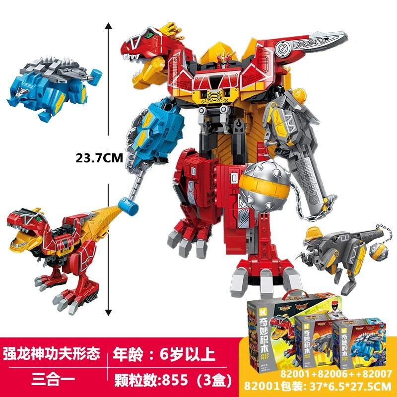 

Keeppley Super Sentai Конструктор 3 В 1 Zyuden Sentai Kyoryuger Настольное украшение Пазл Сборная модель Игрушка Подарок для мальчика with box