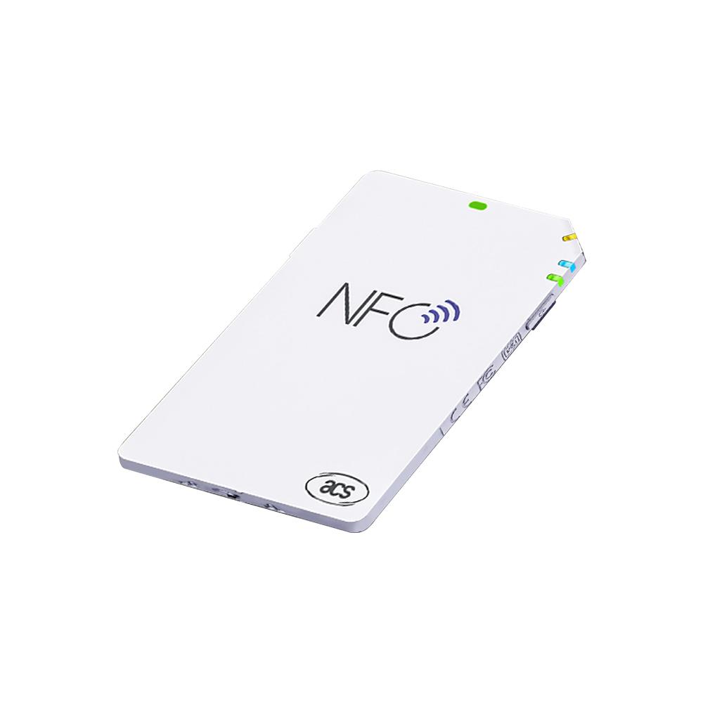 Contactless Writer Access Card Reader NFC 13.56mhz Card Reader Custom RFID Smart Card Reader ACR1555U-A1 белый