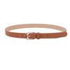 Chic Women's Belts with Cute Cat Head Alloy Buckle - Perfect for Jeans and Fashionable Accents