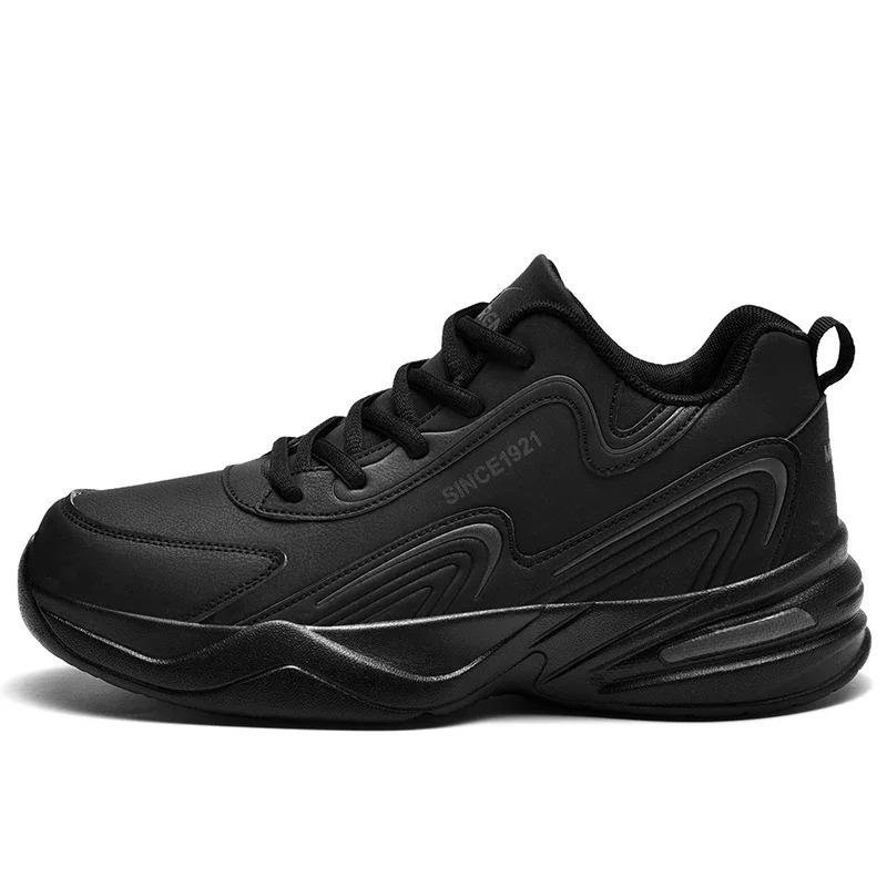 Herren Sport Laufschuhe Outdoor Walking Weiche Lässige Sneaker Modedesigner Leder Sneaker Wasserdicht Herren Tennis Masculina