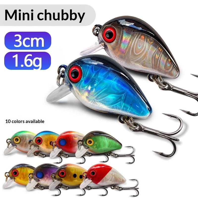 5.8Cm 6G Fishing Lures Sinking Micro Minnow Wobbler Artificial Hard Bait Fishing Accessories Mini Stream Bass Bait