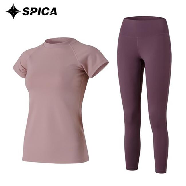 Seupika Yoga Set T-Shirt Leggings Spa522820