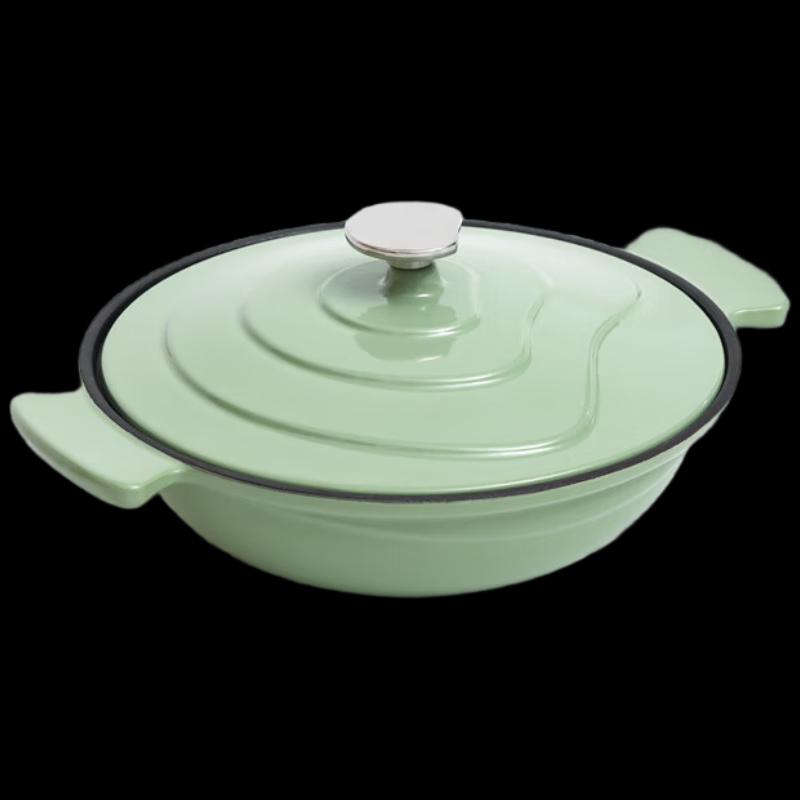 

Enamel Cast Iron Casserole Pot