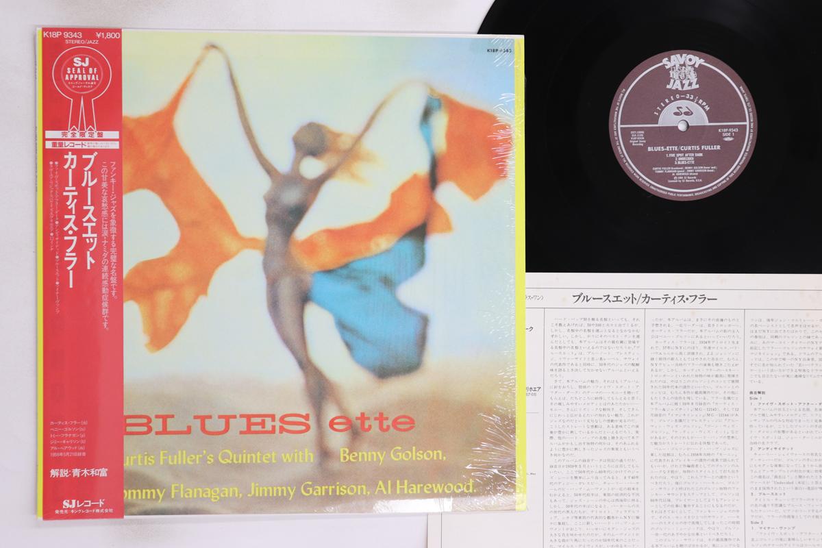 

LP Record CURTIS FULLER - Blues-ette K18P9343 SAVOY 1984 Japan Obi Jazz Used