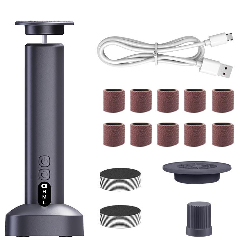 Dual-Function Automatic Pedicure & Nail Art Machine with Two Heads and Nine Grinding Gears