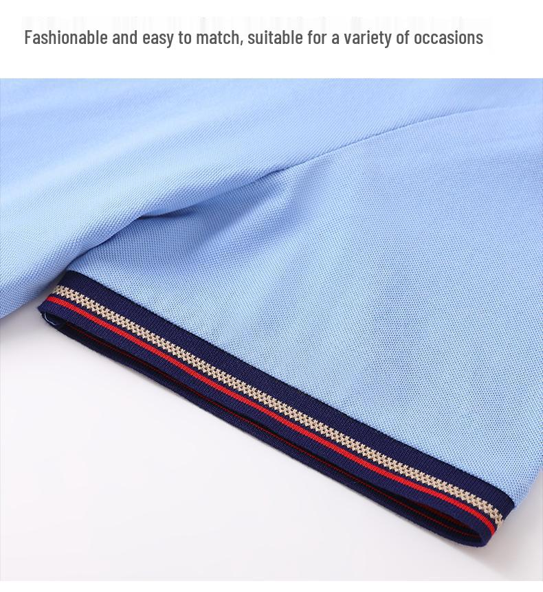 Custom Short Sleeve Polo Shirts - Personalized Work Uniforms with Embroidery Logo for Business or Group Class.