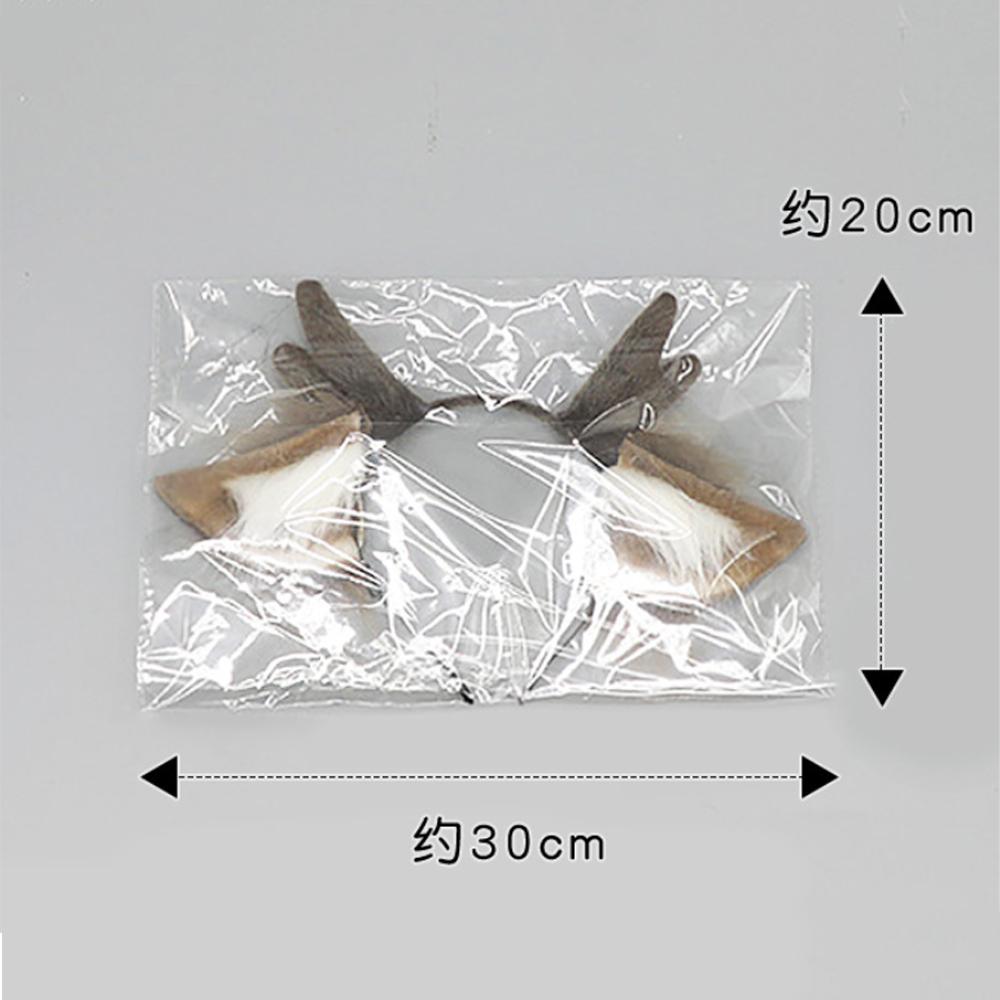 Cute Plush Antler Hair Band for Christmas Deer Ear Handmade Accessories Comic Exhibition Cosplay Props Christmas Party Decoration