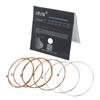 Remplacement de cordes de guitare folk Cordes de guitare acoustique Partie Ensemble de 6 cordes