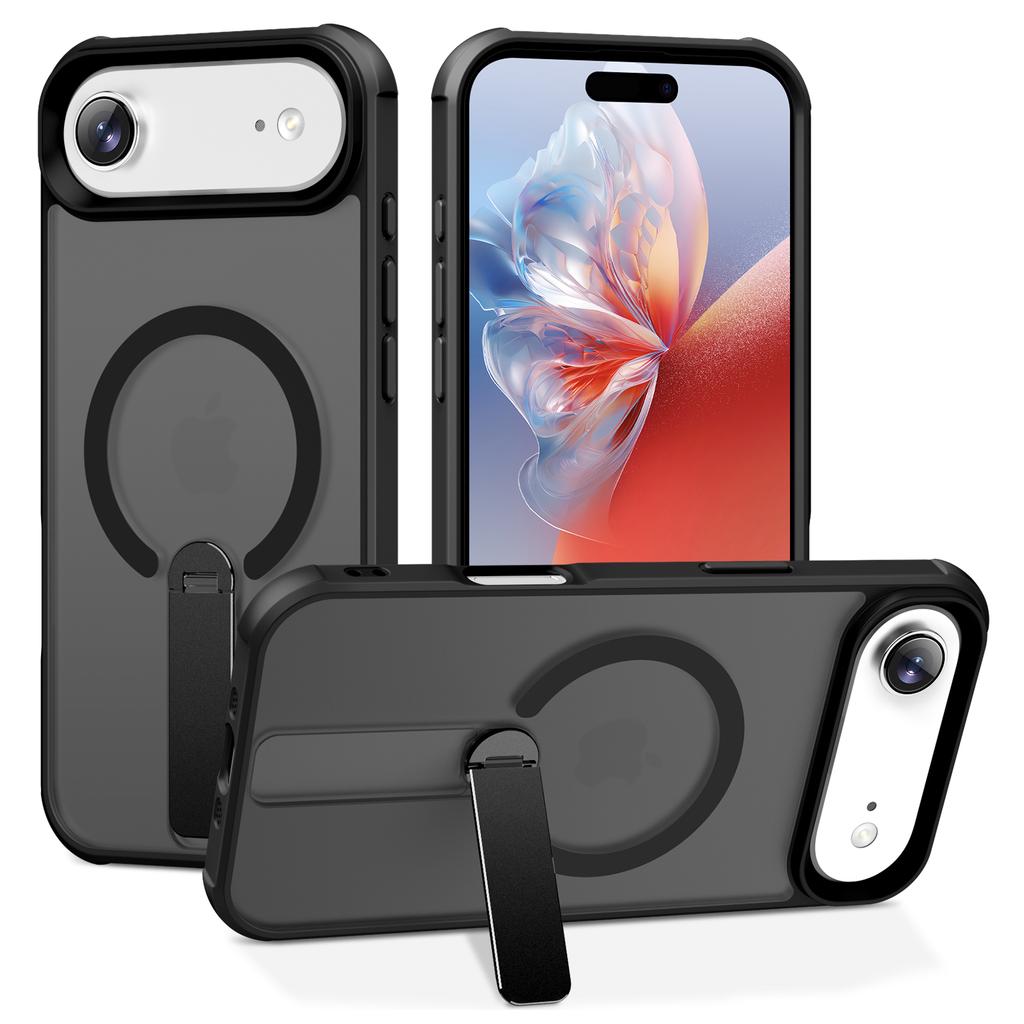 For iPhone Air Case Compatible with MagSafe Kickstand TPU+PC Drop Protection Phone Cover