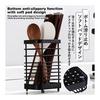 Toski Chopstick Holder, Cutlery Stand, 18-8 Stainless Steel Kitchen Utensil Holder, Black