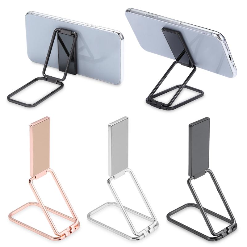 Mobile Phone Holder 360-degree Rotating Foldable Back Ultra-thin Ring Holder Multi-angle Portable