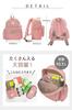Grandir ensembie Kids Backpack design for both boys and for elementary school perfect for outdoor activities (Simple girls!) students, (Apple Blossom)