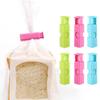 8pcs Food Storage Seal Bag Clips Pressure Spring Plastic Fresh-Keeping Sealing Clip Moisture-Proof Antiskid for Kitchen Gadget