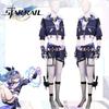 Rail Star Honkai Silver Wolf Cosplay Costume Girls Anime Party Halloween Outfit