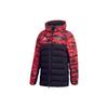 Manchester United Camouflage Daunenjacke Herren Schwarz Rot FR3871