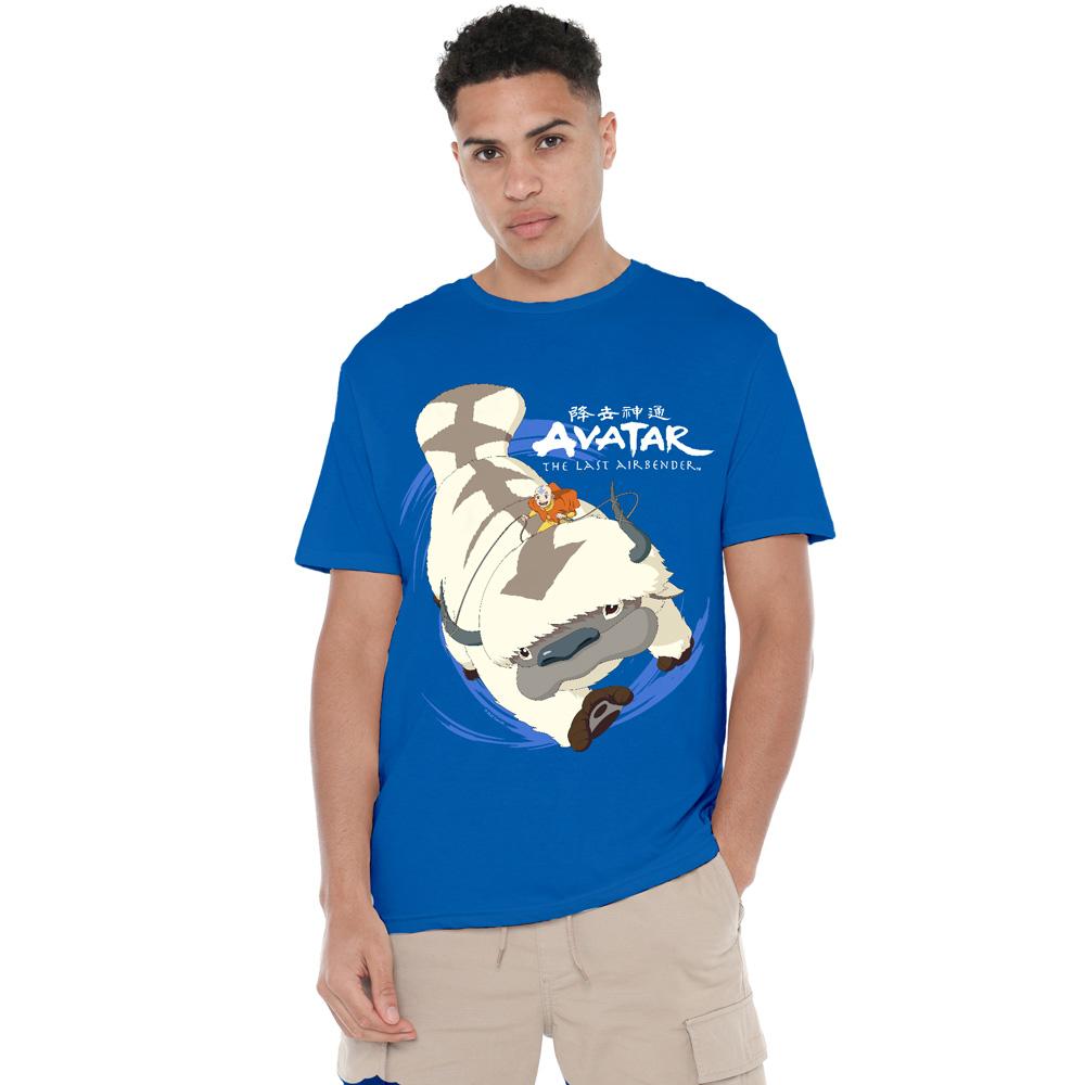 Avatar: The Last Airbender Mens In Flight Appa T-Shirt