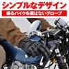 Daytona Motorcycle Gloves Autumn/Winter Genuine Leather (Goat Leather) Waterproof Windproof Hard Protector Compatible with Smartphones Goat Protector