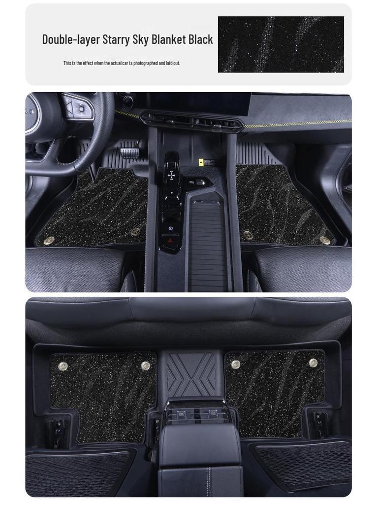 TPE Full Coverage Floor Mats for BYD Song PLUS L MAX EV DMI