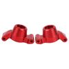 1Pair Aluminum Alloy Rear Axle Cup Accessory Parts for MAXX 89076‑4 1 10 RC Car Red