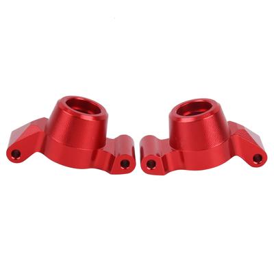 1Pair Aluminum Alloy Rear Axle Cup Accessory Parts for MAXX 89076‑4 1 10 RC Car Red