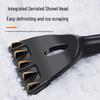 Car-Safe Snow Shovel & Brush: Non-Damaging Multi-Functional Ice & Frost Scraper