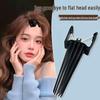 Fluffy Men's Eight-Character Bangs Hair Clip: Seamless Design Hairpin Headwear