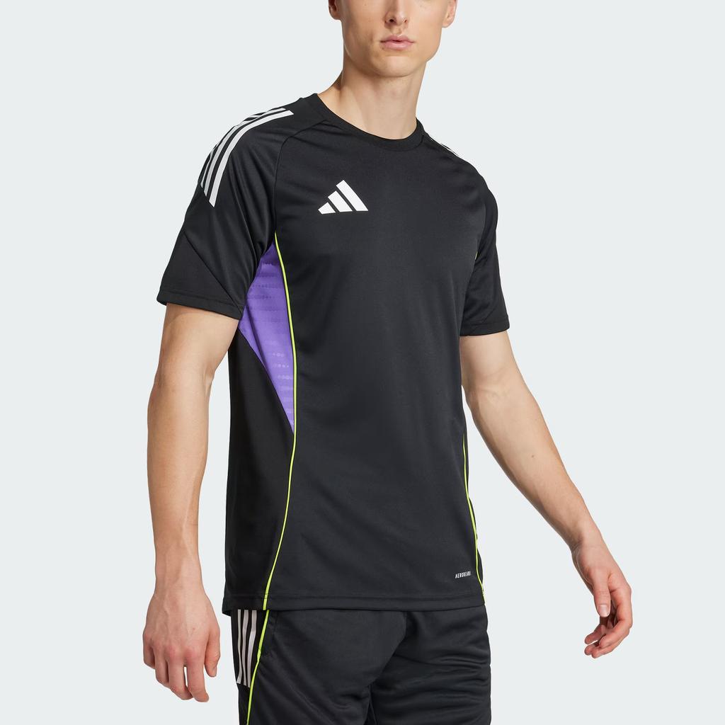 Adidas Tiro 25 Ss25 Competition Series Aeroready Comfortable Sports Crew Neck Short Sleeve Football Shirt Men Tops JW4360