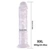 Jelly Dildo 6 sizes Penis Adjustable Strapon Dildo Realistic Sex Toys For Lesbian Women Couples Suction Cup Dildo Pants