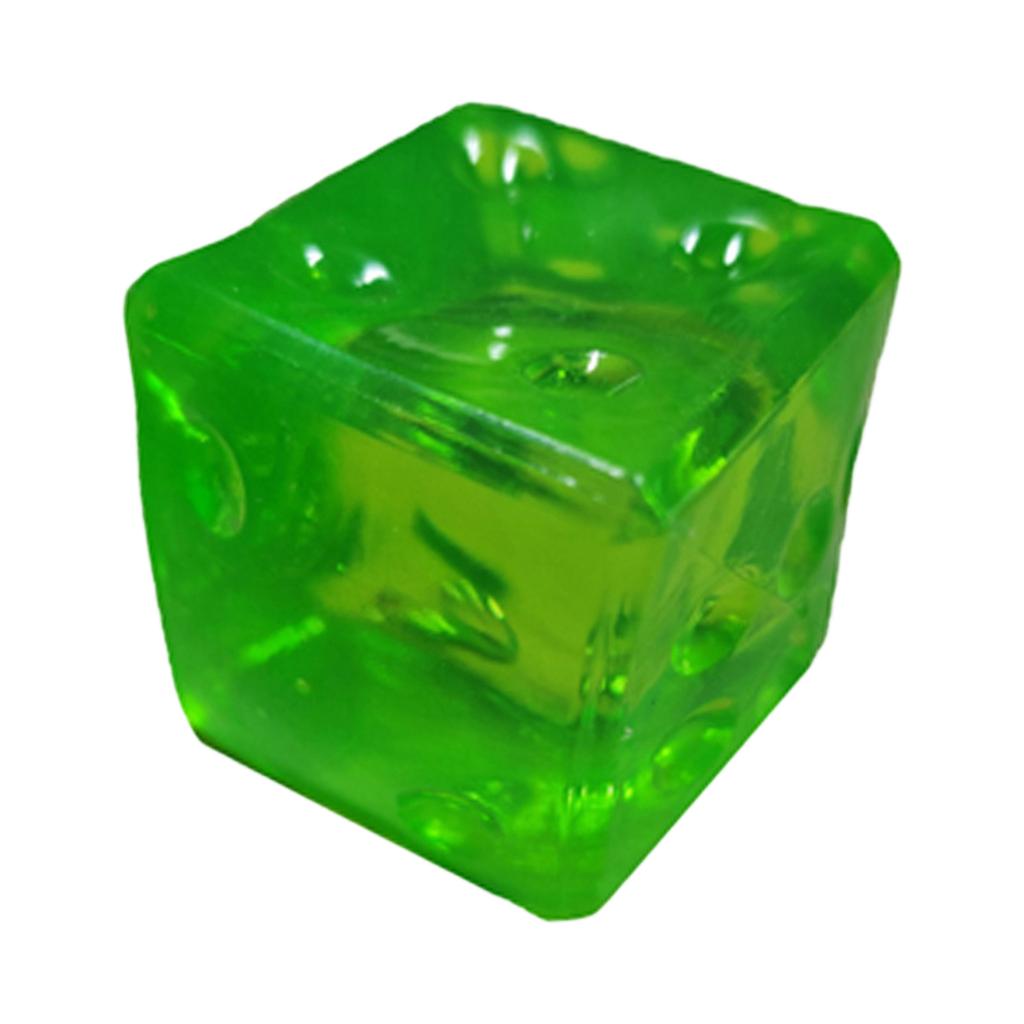 Dé Dice Squishy Jouet Anti-Stress Texture Sucrerie au Maltose Souple Jouet Sensoriel Fidget pour Enfants et Adultes Matériau Durable Non Toxique
