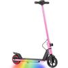 Monopattino elettrico da città 6,5'' per 6-12 anni 60Wh, max. 5-8 km, capacità di carico 50 kg, 14 km/h, monopattino cittadino pieghevole per bambini con illuminazione, EBS+freno a pedale