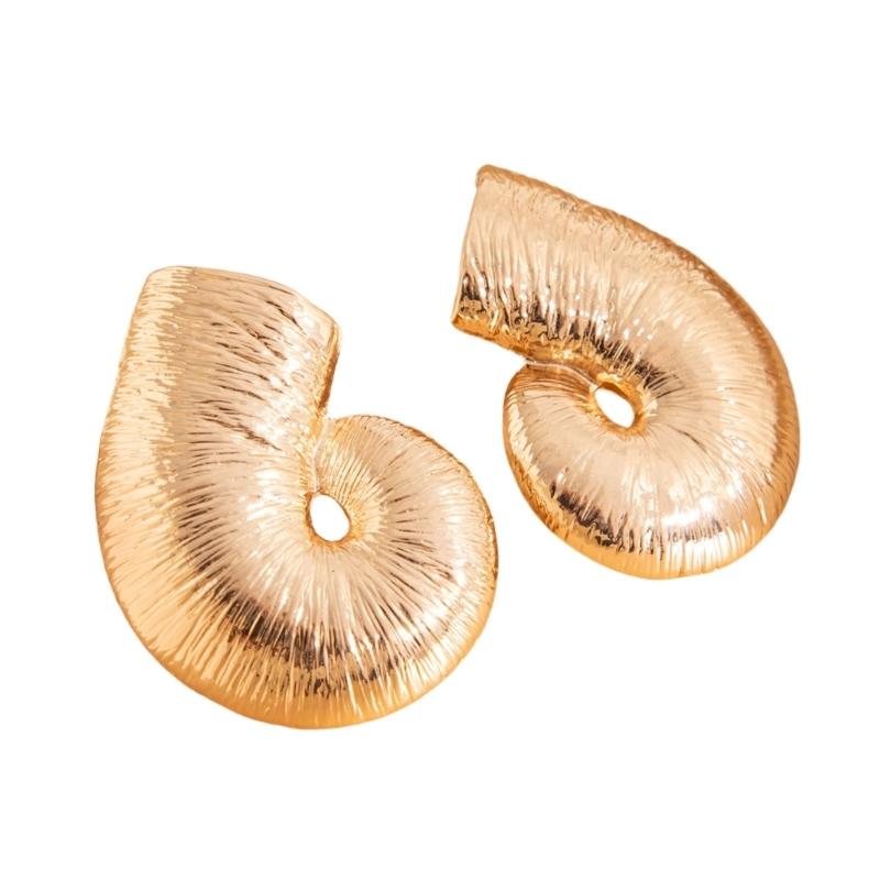 Trendy Alloy Studs Earrings with Distinctive Geometric Pattern Perfect for Women Who Love Statement Jewelry