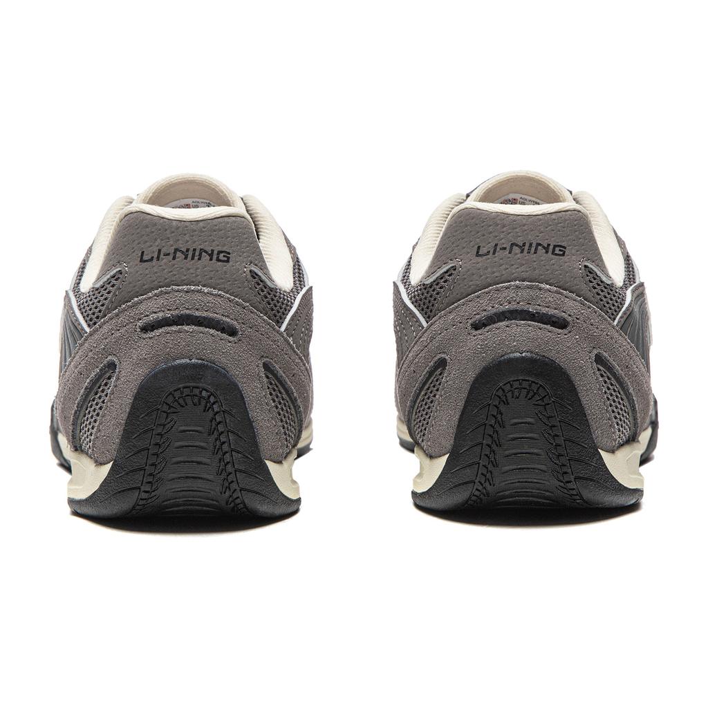 Li Ning Filin Classic Sports Comfortable Wear-Resistant Breathable Low-Top Casual Shoes Men sneaker Dark-Gull-Gray AGLW195-4