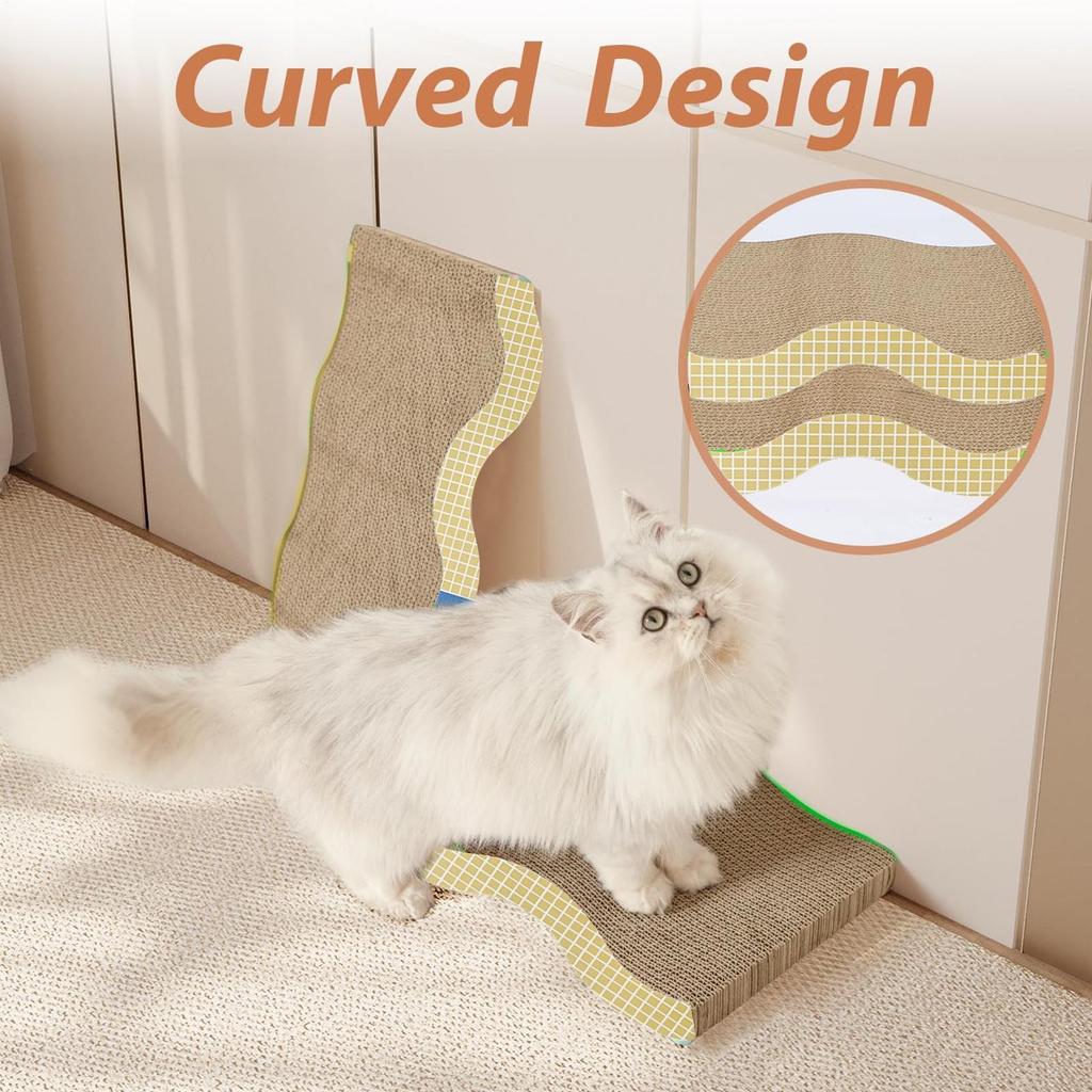 Cat Scratcher Cat Scratching Board Interactive For Protecting Furniture Kitten Pet Mental Physical Exercise Play Scratch For