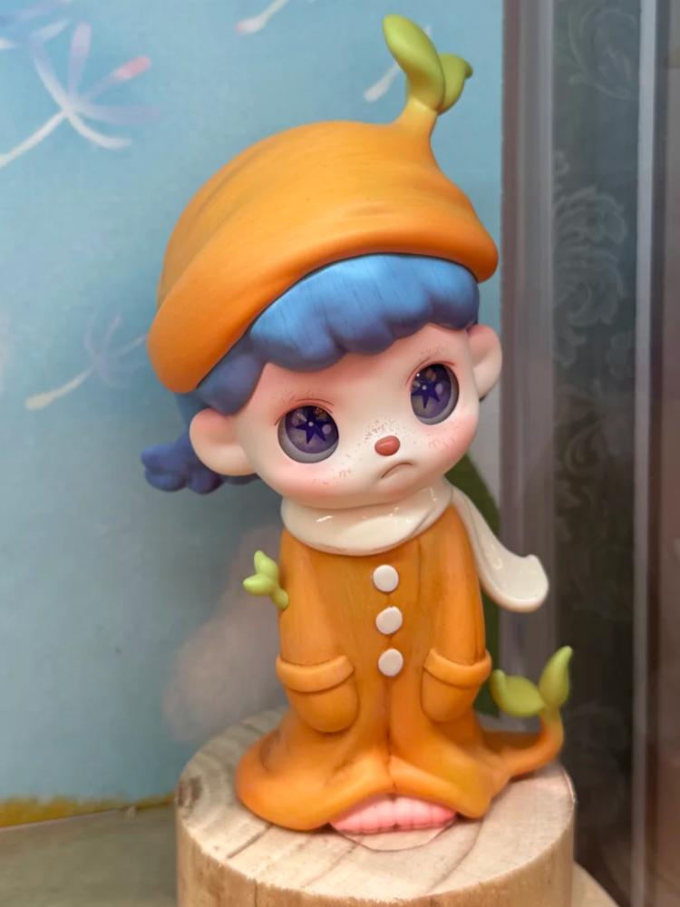 In Stock Genuine Tntspace Amo Anmoo Listen Series  Cute Animation Desktop Handmade Ornaments Doll Kawaii  Toys