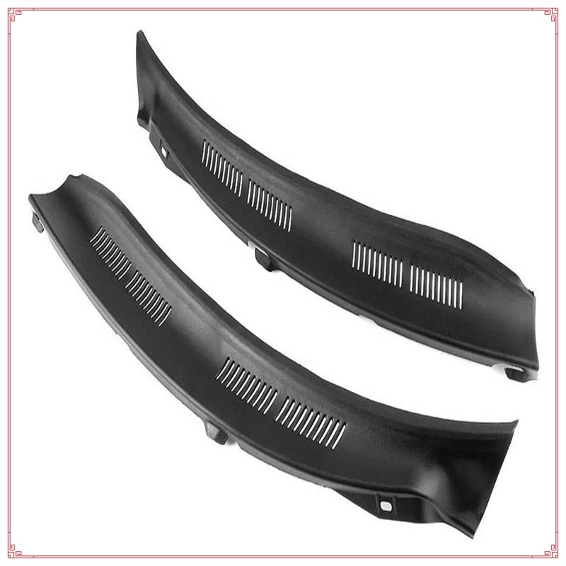 1Pair Front Windshield Wiper Cowl Trim Water Deflector Plate Neck Trim Panel For Mercedes Benz E-Class W210 1996-2002