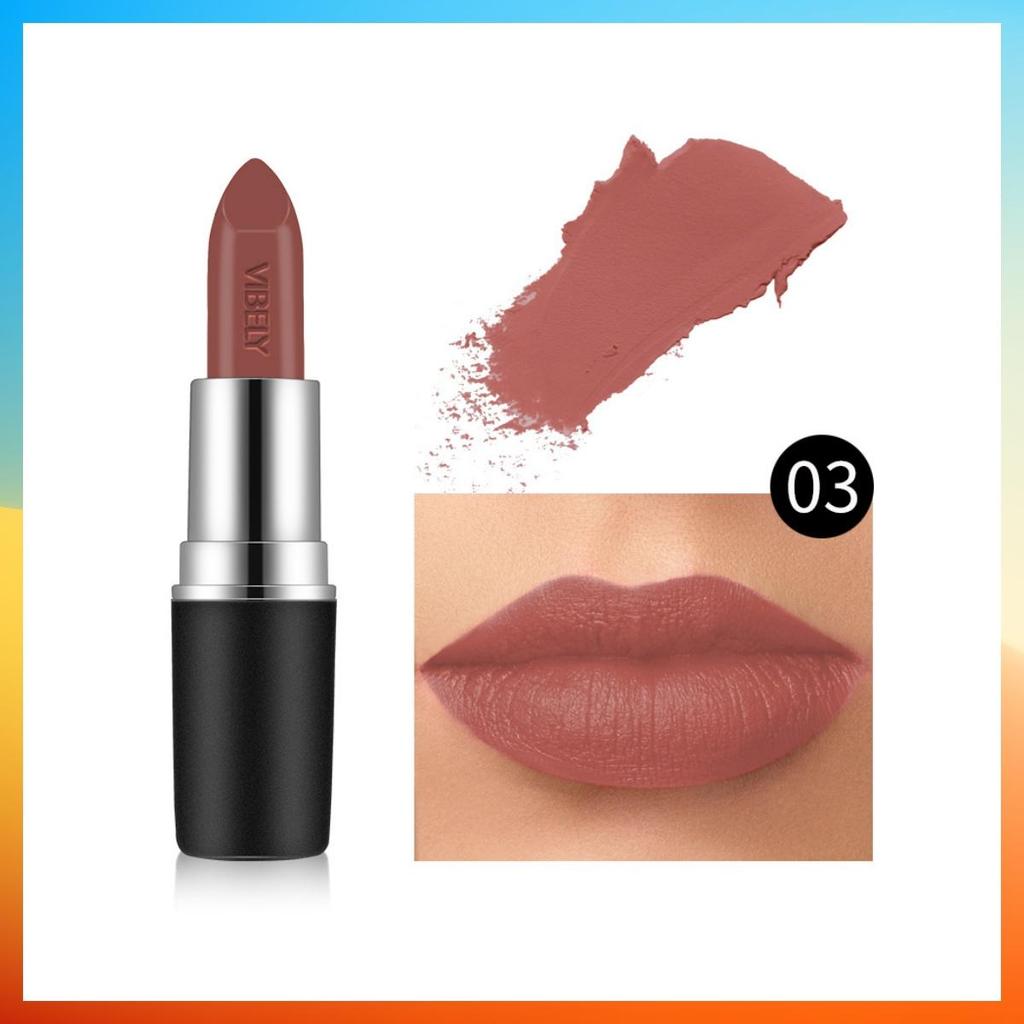 18 Colors Waterproof Matte Lipstick Professional Makeup
