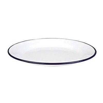 Ibili 901124 White Steel Flat Plate 24 Cm