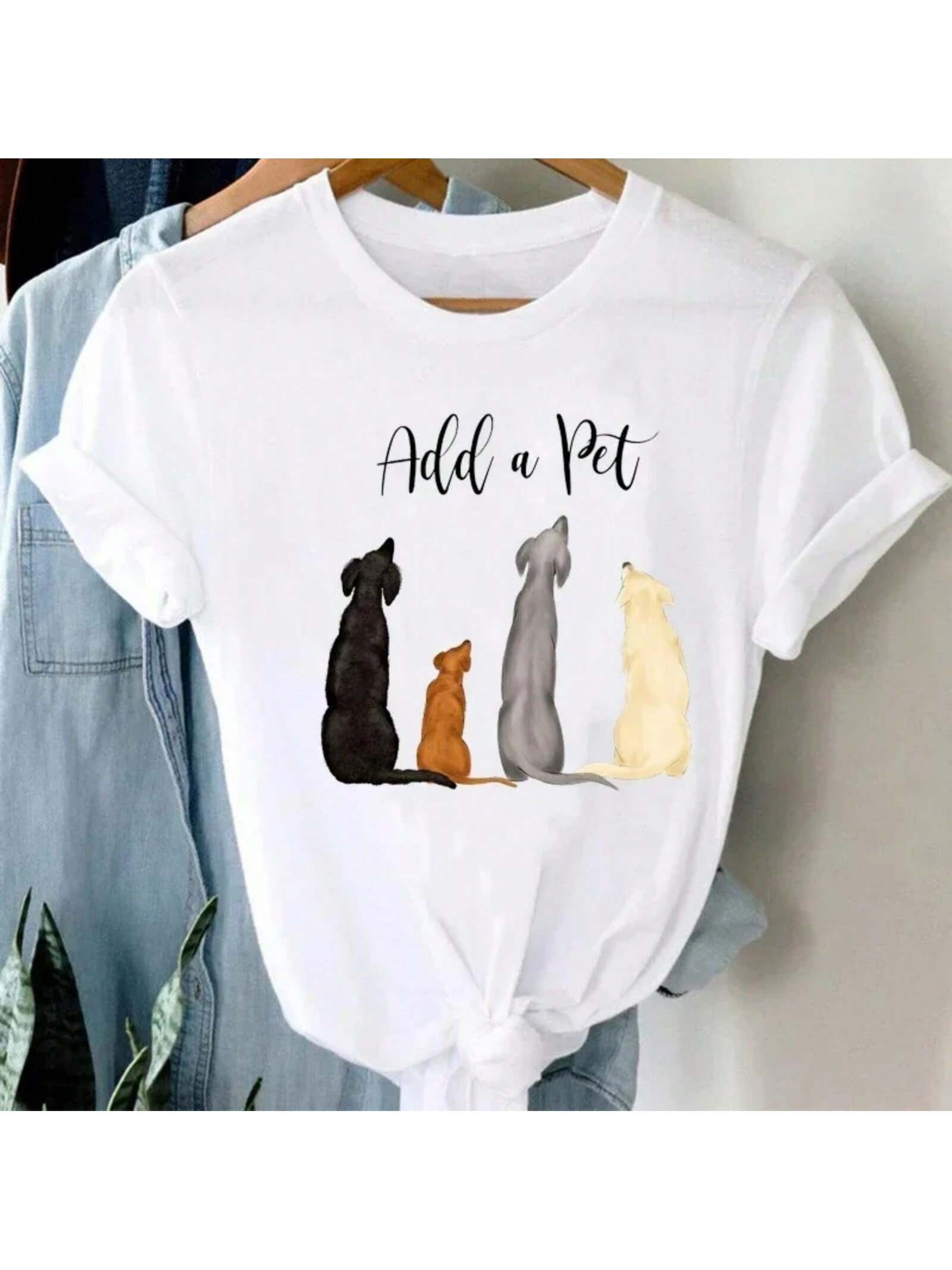 T-Shirts Wounisex 90s Mujer Camisetas Panda Girl Animal Clothes Panda Cartoon Stylish Tshirt Top Lady Print Sexy Tee T-Shirt S разноцветный