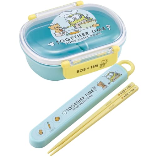 Skater Bento Box 360ml Minions 23 Antibacterial for Children Made In Japan QAF2BAAG-A