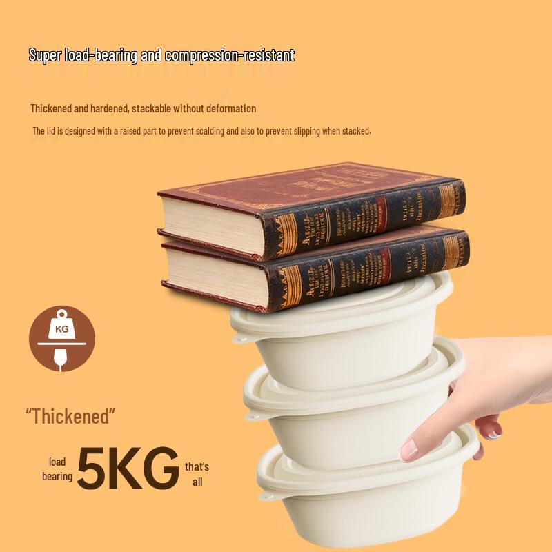 Jiwanggu 1500ml Biodegradable Corn Starch Disposable Lunch Box with Lid
