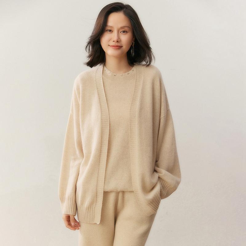 Qinghe 100% Pure Cashmere Women's Sweater - Ultra Soft Luxury Winter Pullover