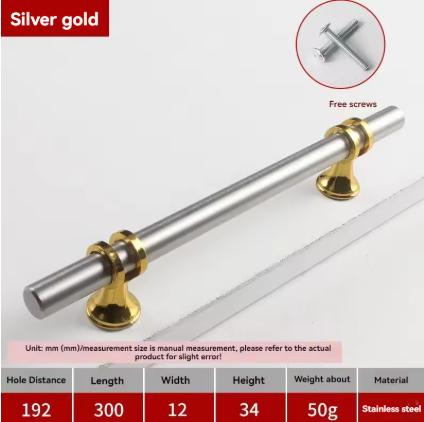 12 Pcs Modern Zinc Alloy Black Gold Door Handles Kitchen Cabinet Handles Solid Drawer Knobs Fashion Furniture Handle Hardware