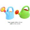 2pcs Watering Can Gardening Tool Cartoon Bathing Toys Summer Beach Plaything Sprinkler Swimming Pool Toy for Indoor Outdoor (Random Color and Style)