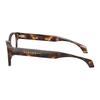 Versace Temple letter logo, plate and metal, square, optical glasses, unisex couple style, tortoiseshell color 0VE3392F-5539-Tortoiseshell 54