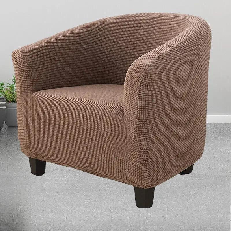 Elastic Stretch Tub Chair Cover Armchair Seat Sofa Skin Covers Full Slipcover seat covers office chair chair covers wedding