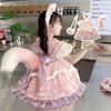 Little Girl Lingna Belle Princess Cosplay Dress - Embroidered Lolita Birthday Costume, June 1st Performance