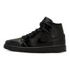 Jordan 1 Mid Patent Triple Black Women's BQ6472-003