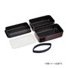 Takenaka Ajiro Bamboo Bento Long Top Bottom 300ml Box, Hazuki, Rectangular, Shunkei, 200ml,