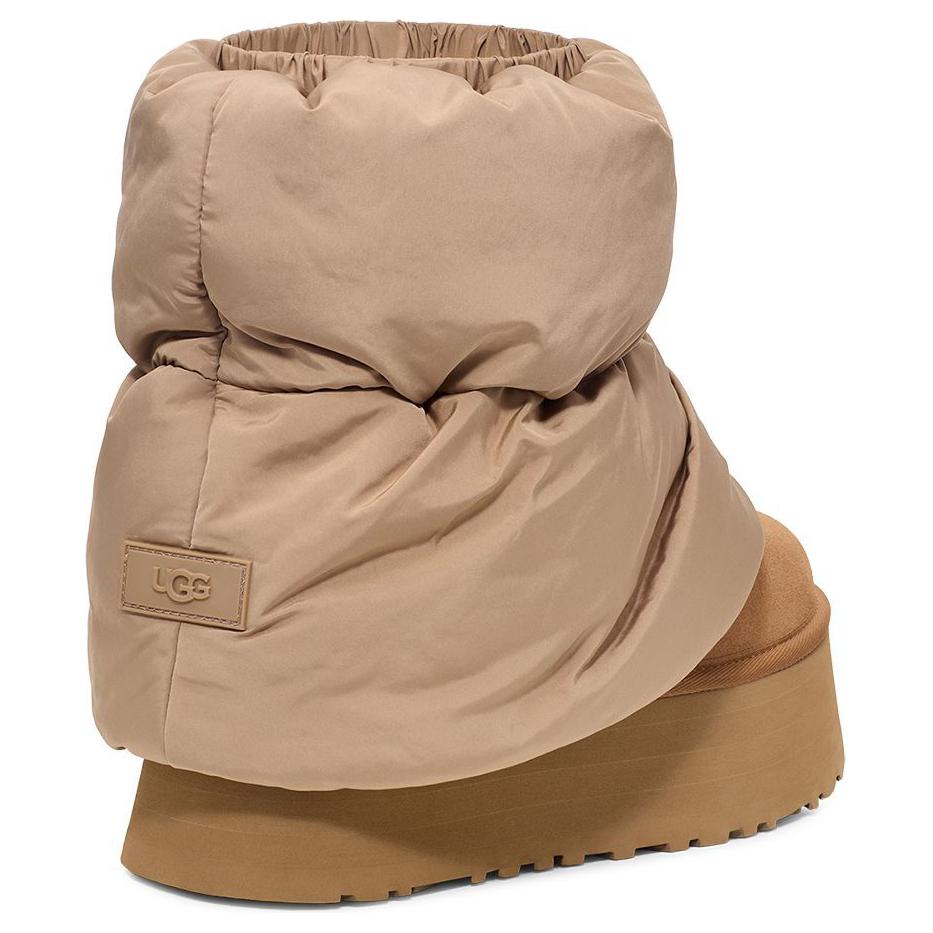 UGG Classic Mini Dipper Puffer Boot Amphora Chestnut Dámské 1158275-AHS